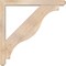 Ekena Millwork Funston Craftsman Smooth Bracket w/ Offset Brace, Douglas Fir, 5 1/2"W x 44"D x 44"H BKT0604X44X44FST04SDF - alternate 3